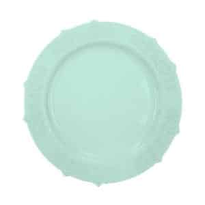 10 צלחות ויקטוריה 9" טורקיז