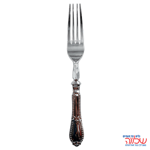 מזלג רטרו מוכסף אלומיניום 10 יח'