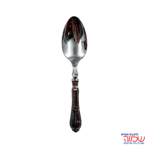 כפית רטרו מוכסף אלומיניום 10 יח'