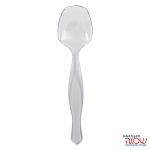 כפות הגשה 3 יחידות שקוף NOAH