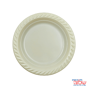 צלחת 7 צבעוני ארוז 20 קרם