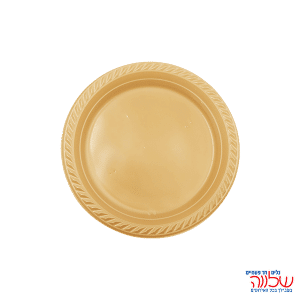 צלחת 7 צבעוני ארוז 20 זהב