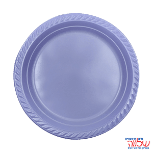 צלחת 10 צבעוני ארוז 25 סגול