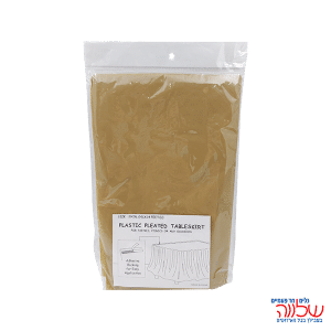 חצאית לשולחן א.4.16 ר.73 זהב