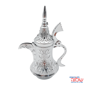 קומקום תה למילוי סוכריות קטן כסף