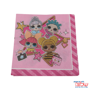 מפיות נייר 2 שכ' 33*33 ס"מ 20 יח' LOL