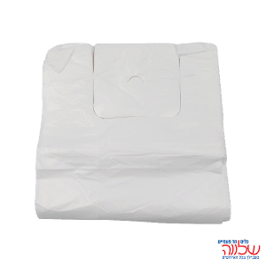 חבילת שקיות גופיה בינוני לבן (כ-100)