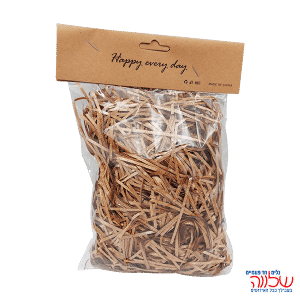 נייר גרוס 50 גרם נצנץ חום