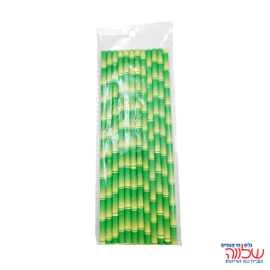 קשיות נייר דמוי במבוק 12יחידות