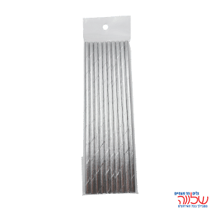 חב' 10 קשים מנייר מהודרים כסף