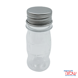 סט בקבוקי מיני 12 יח' פקק כסף