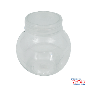 צנצנות שום פלסטיק 5.5*8 10יחידות