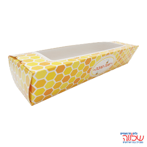 קפ' קרטון +חלון לאינגליש קייק 31ס"מ-שנה טובה