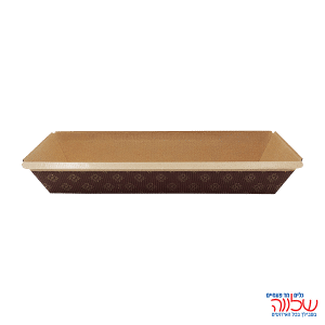 .תבנית אפיה אינגליש חום מקרטון