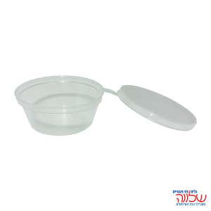 גביע 28 מ"ל + מכסה מחובר 50 יח'