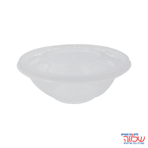 קופסא קערה 1 ק"ג + מכסה לבן