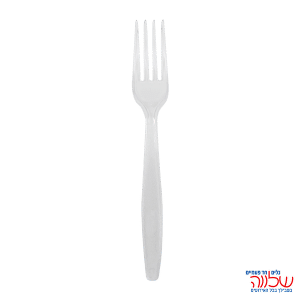 מזלג שיק שקוף ארוז 50 יח'