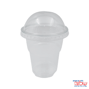 גביע גלידה + מכסה ארוז 20 יחידות כ-190 סמ"ק