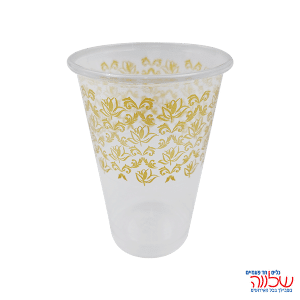 כוסות מרוקאית  מעוטר ארוז 50 יחידות זהב