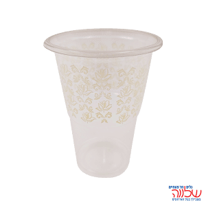 כוסות מרוקאית  מעוטר ארוז 50 יחידות קרם