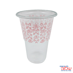 כוסות מרוקאית  מעוטר ארוז 50 יחידות ורוד