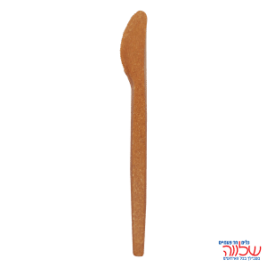 סכינים מסיבי עץ מתכלה 20 יח'