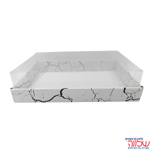 קפ' קרטון פי וי סי דמוי שיש  45/30/11.5 ס"מ