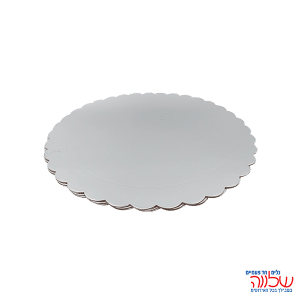 מגש פוקר קוטר 28 כסף ארוז 3 יח'