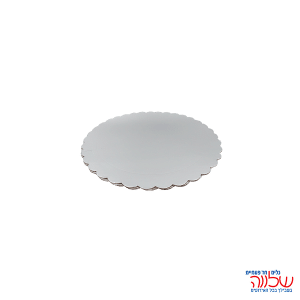 מגש פוקר קוטר 25 כסף