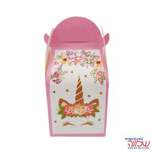 לאנצ' בוקס חד קרן 6יחידות