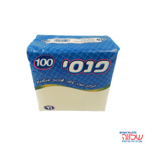 מפיות פנסי צבע צהוב בהיר 100 י'ח