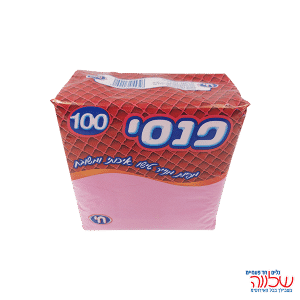מפיות פנסי צבע ורוד 100 י'ח
