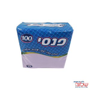 מפיות פנסי צבע סגול בהיר 100 י'ח