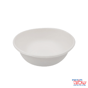 קערה עגולה "תימני" קנה סוכר מתכלה 12יח'