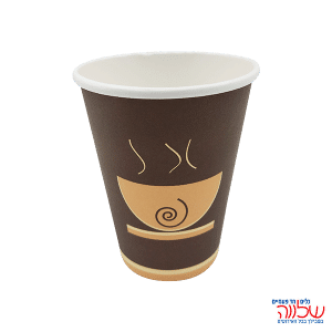 כוס נייר 370מ"ל 12oz ארוז 50 יח' מאג