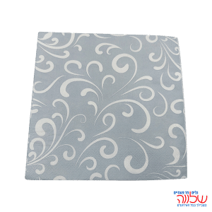 מפיות נייר 33*33 20יחידות אפור/לבן