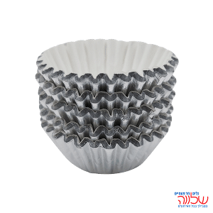 100 עטרות נייר מספר 3 כסף