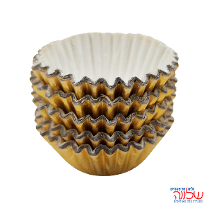 100 עטרות נייר מספר 2 זהב