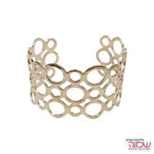 חבקי מתכת 6יחידות זהב