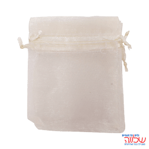 שקיות אורגנזה 10*8 ס"מ 20יחידות