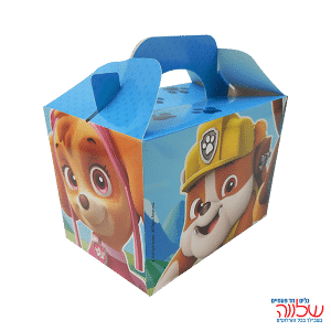 קופסת לאנץ בוקס קרטון מפרץ ההרפתקאות 6 יח'