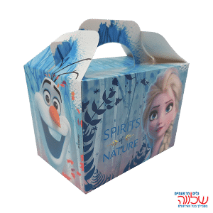 קופסת לאנץ בוקס קרטון פרוזן 6 יח'