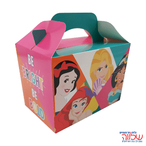 קופסת לאנץ בוקס קרטון פרוזן 6 יח'