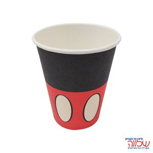 כוסות נייר 8יחידות מיקי מאוס קלאסי