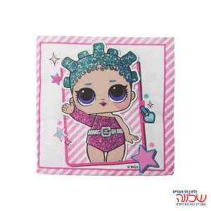 מפית מתכלה 20 יח' LOL