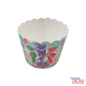 גביעי מאפינס קטנים 25יחידות כח פיגיי