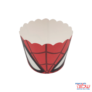 גביעי מאפינס קטנים 25יחידות ספיידרמן