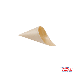 קונוס מעץ קטן 25יחידות 8.5ס"מ