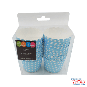 מאפינס קטן 24יחידות כחול