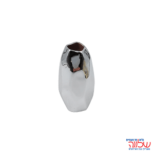 וזה קרמיקה משושה מעוצבת כסף